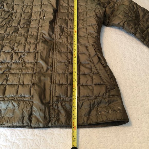 BURTON DRYRIDE Gold Quilted Jacket Coat Winter, ski, snowboard, hike Sz XSmall - Picture 7 of 9